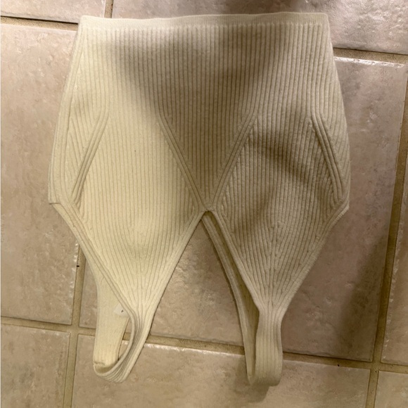 Lululemon Knit Ribbed Cropped Tank - Picture 2 of 2